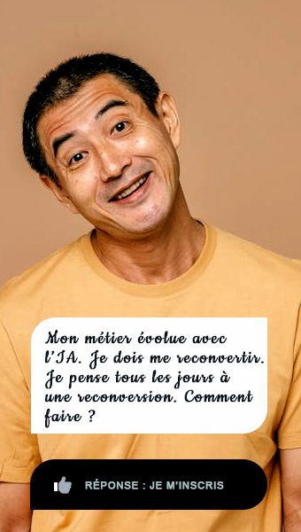 La reconversion professionnelle pour vivre sa vie pro pleinement.