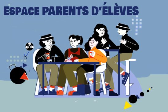 Page de l'espace parent d'élève